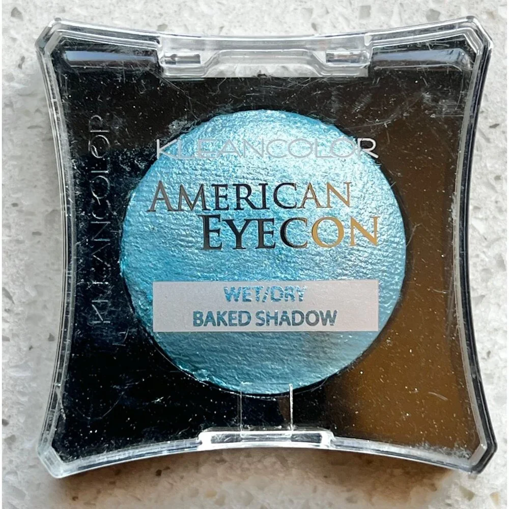 Kleancolor American Eyedol Sky & Eyecon Bayou Wet/Dry Baked Shadow Set of Two